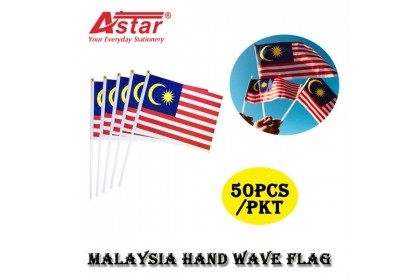 A'star Malaysia Hand Wave Flag A'star Malaysia Hand Wave Flag