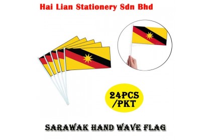 Malaysia / Sarawak Hand Wave Flag