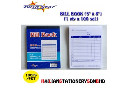 Twin Star Bill Book Twin Star Bill Book