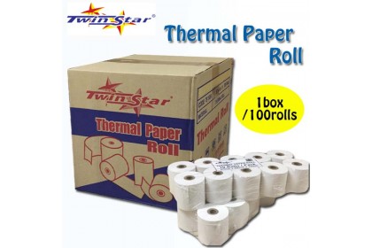 Twin Star Thermal Roll (80mm) 10roll/PKT Twin Star Thermal Roll (80mm) 10roll/PKT