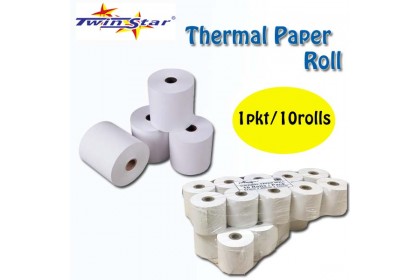 Twin Star Thermal Roll (80mm) 10roll/PKT Twin Star Thermal Roll (80mm) 10roll/PKT
