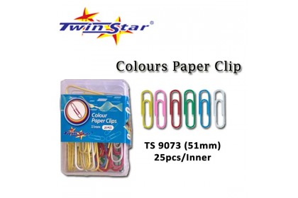 Twin Star Color Paper Clips/Pins/Map Pins Twin Star Color Paper Clips/Pins/Map Pins