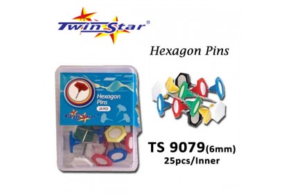 Twin Star Color Paper Clips/Pins/Map Pins Twin Star Color Paper Clips/Pins/Map Pins