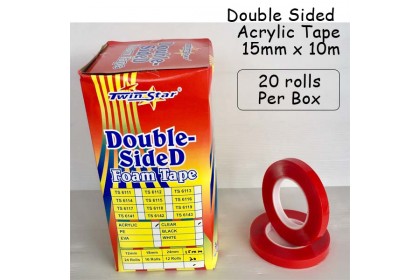Twin Star Double Sided Acrylic Tape [10meter]