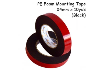 Twin Star Double Sided PE Foam Mounting Tape [black]