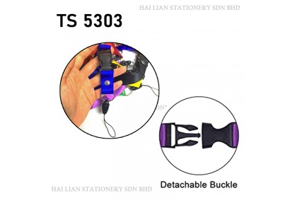 Twin Star Lanyard With Steel Clip / Plastic Clip