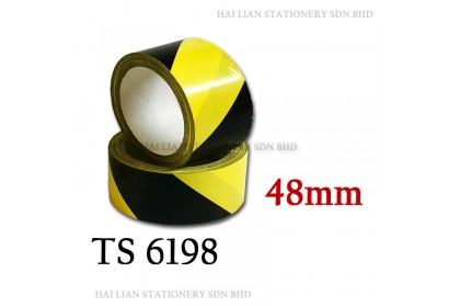 Twin Star Hazard Tape / Warning Tape / Safety Tape (non-adhesive)