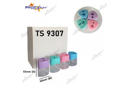 Twin Star Pencil Sharpener (2-Hole) Twin Star Pencil Sharpener (2-Hole)