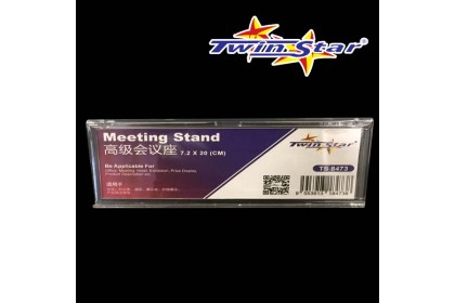 Twin Star Acrylic Meeting Card Stand Twin Star Acrylic Meeting Card Stand