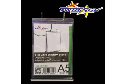 Twin Star Flip Card Display Stand Twin Star Flip Card Display Stand