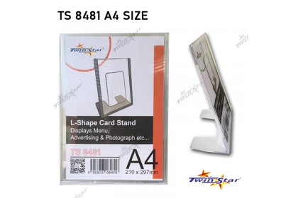 Twin Star L-Shape Card Stand (Vertical) Twin Star L-Shape Card Stand (Vertical)