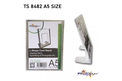 Twin Star L-Shape Card Stand (Vertical) Twin Star L-Shape Card Stand (Vertical)