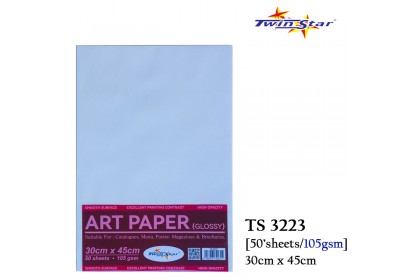 Twin Star Art Paper A4 Size / 30cm x 45cm Twin Star Art Paper A4 Size / 30cm x 45cm
